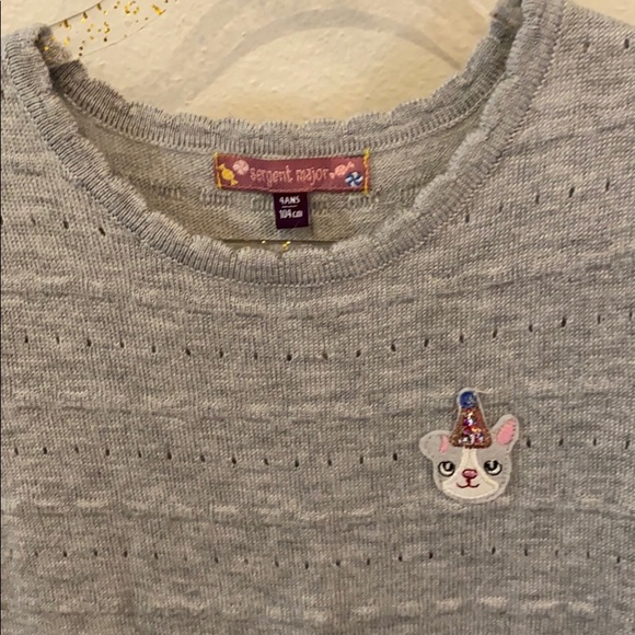 EUC 4 years Sergeant Major Grey Sweater Dress! - Picture 2 of 8